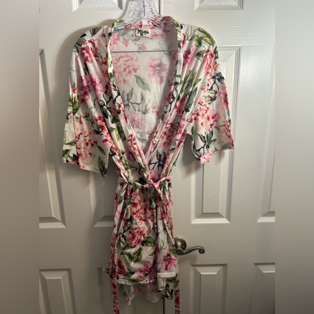 Show Me Your MuMu Flower Robe - OS